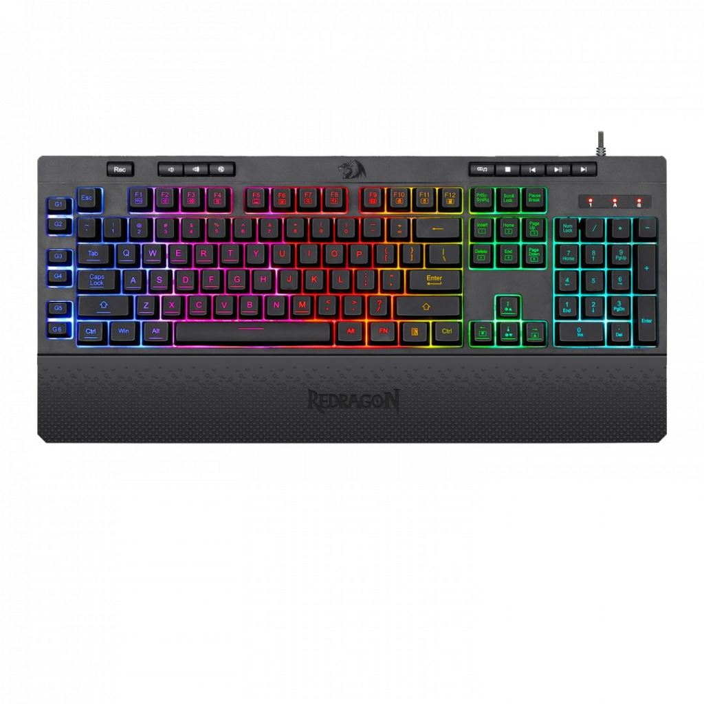 Clavier de jeu RVB Redragon Shiva (K512RGB_HU)