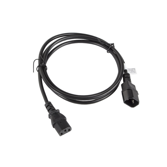 Câble d'alimentation d'extension Lanberg IEC 320 C13 -> C14 1,8m VDE noir (CA-C13E-11CC-0018-BK)