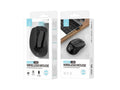 Souris sans fil 2,4 G noire Techancy TJ6121, portée sans fil de 10 m, Plug and Play, compatible PC/Mac, design ergonomique