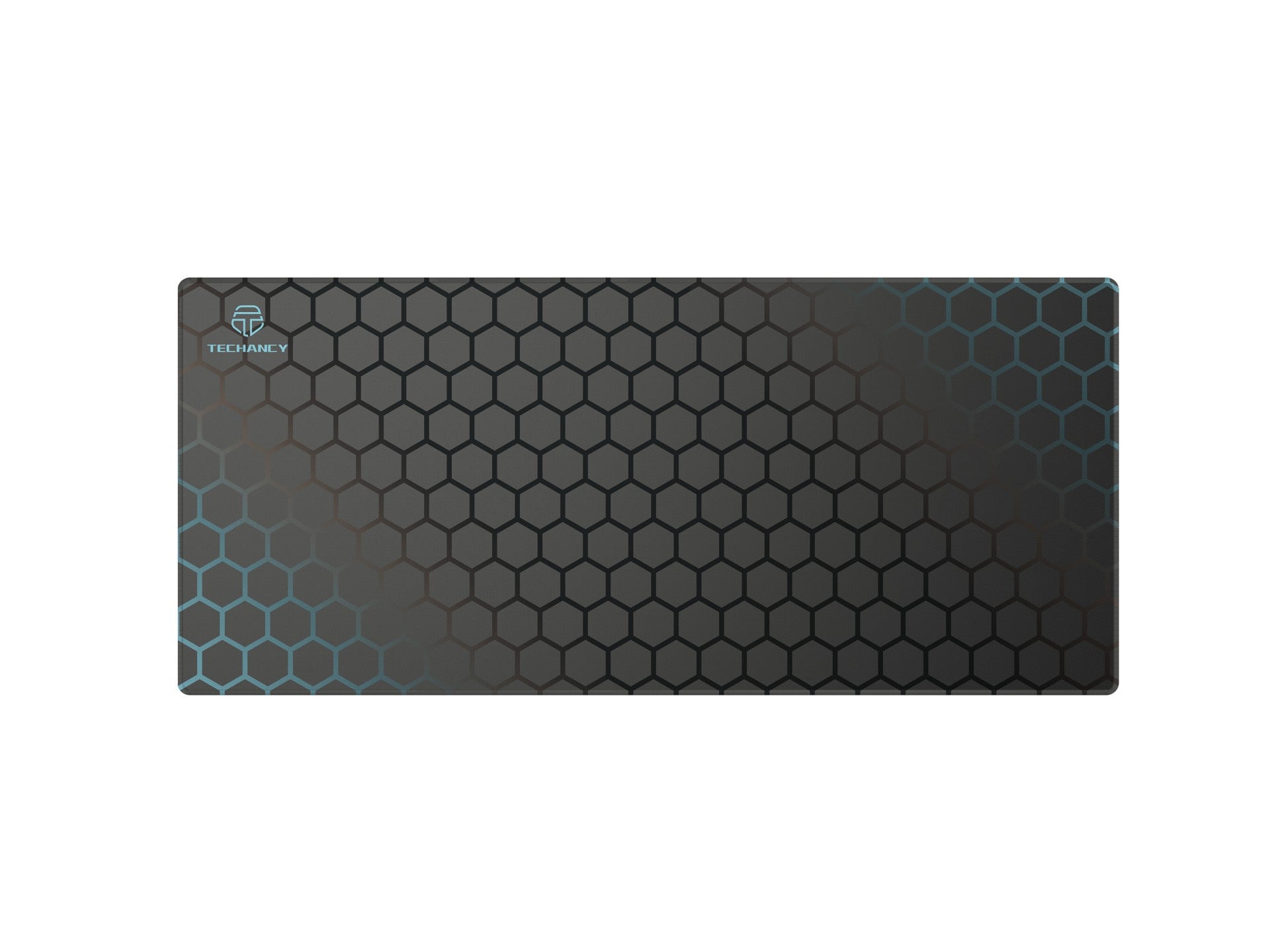 Tapis de souris Techancy 40 x 90 cm, TW2775, caoutchouc antidérapant, adapté aux jeux PC, noir