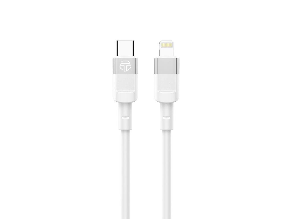 Techancy Cabo De Dados Pd 30w Branco 1m TB1792, Usb C-Ipx/11/12-14 Suporta Carregamento Rápido, Transferência De Dados-0