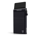Slim RFID Blocking Wallets,Pop Up Minimalist Card Holder for Men & Women Metal Thin Front Pocket Wallet Credit Card Holder with Elastic Coin Pocket-0